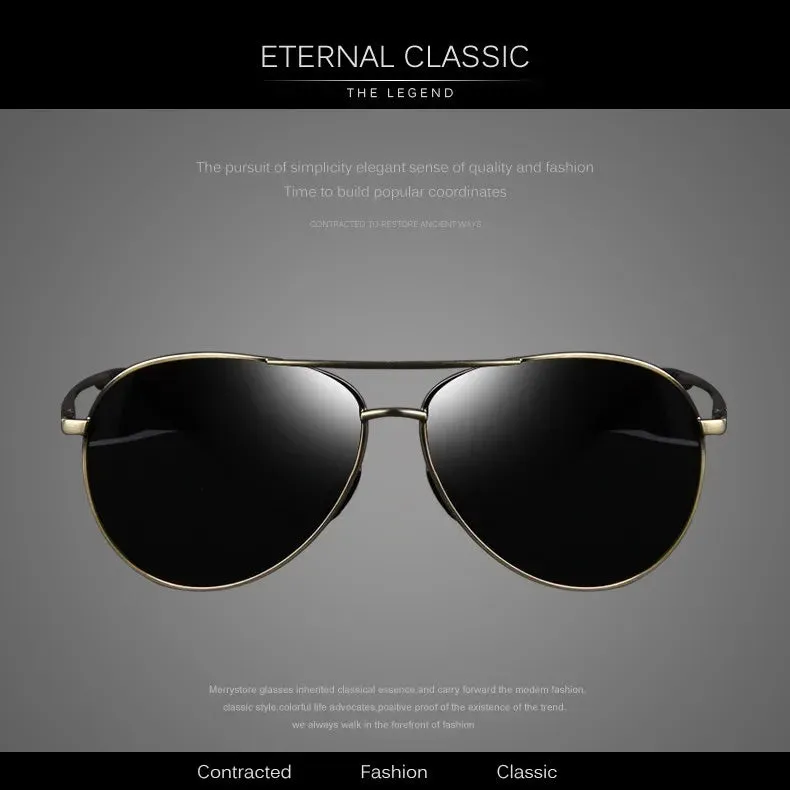 MERRYS Fashion Mens UV400 Polarized Sunglasses Men Driving Shield Eyewear Sun Glasses