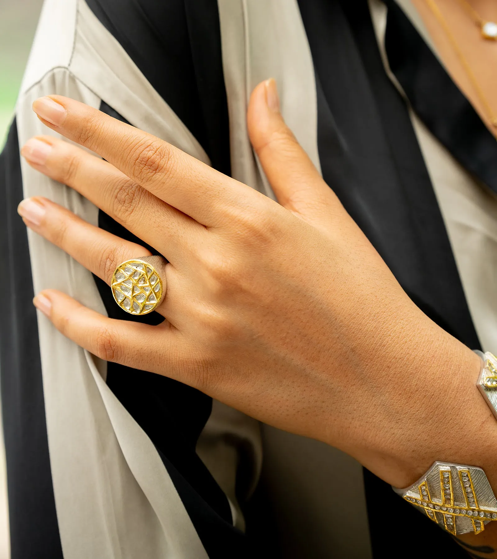 Moon | Cocktail Ring
