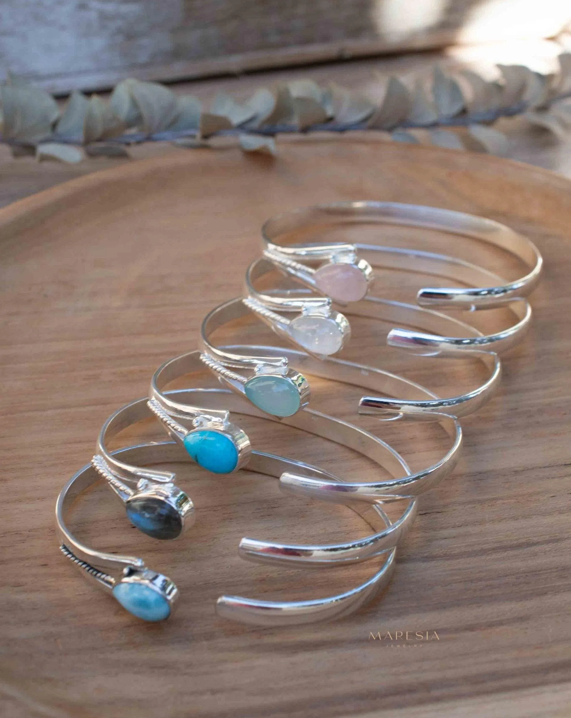 Moonstone Adjustable Bracelet ~ Sterling Silver 925 ~ MB063