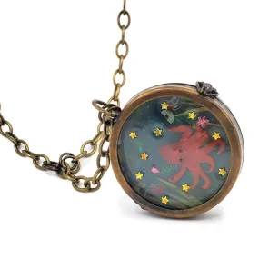 Necklace - Octopus's Garden Locket by XV Studios