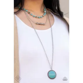 Paparazzi Sahara Symphony Necklace & Earrings Set