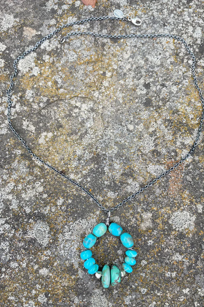 Peaceful Warrior Necklace | Turquoise Limited Edition