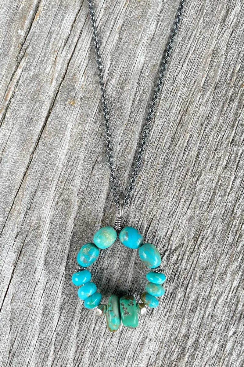 Peaceful Warrior Necklace | Turquoise Limited Edition