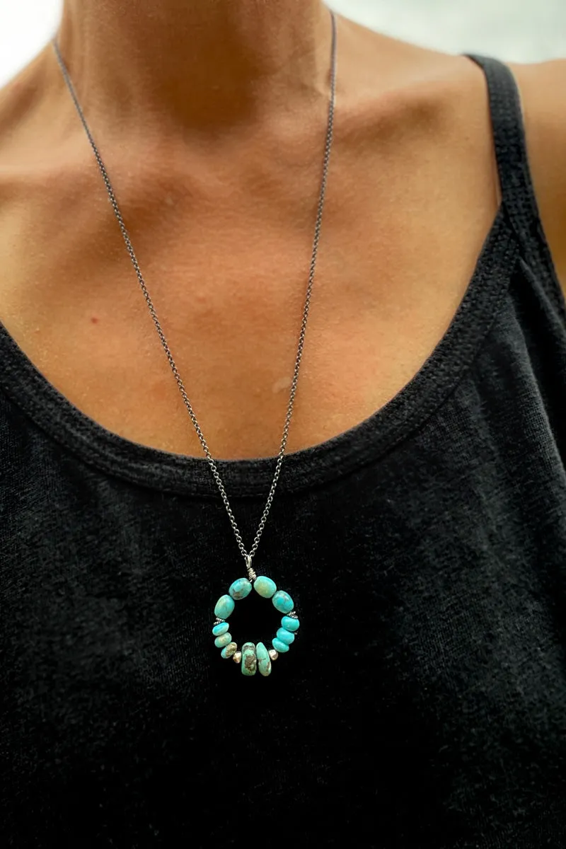 Peaceful Warrior Necklace | Turquoise Limited Edition