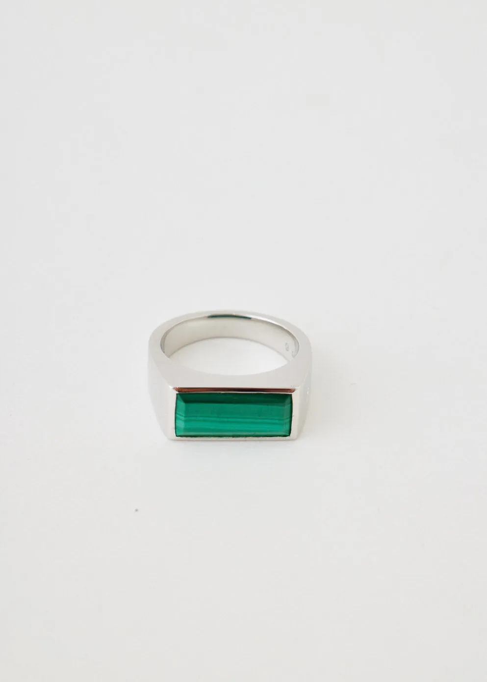 Peaky Malachite Ring