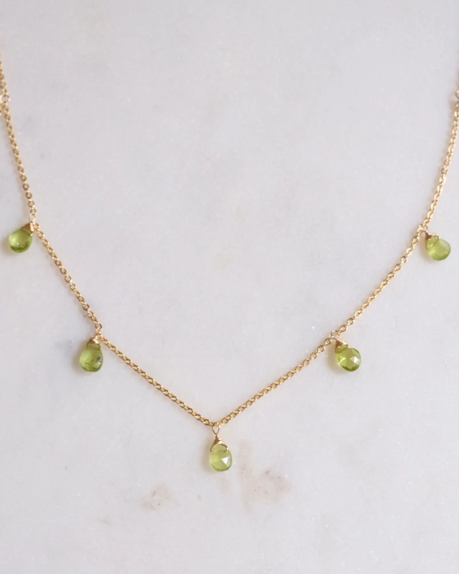 Peridot Princess Necklace
