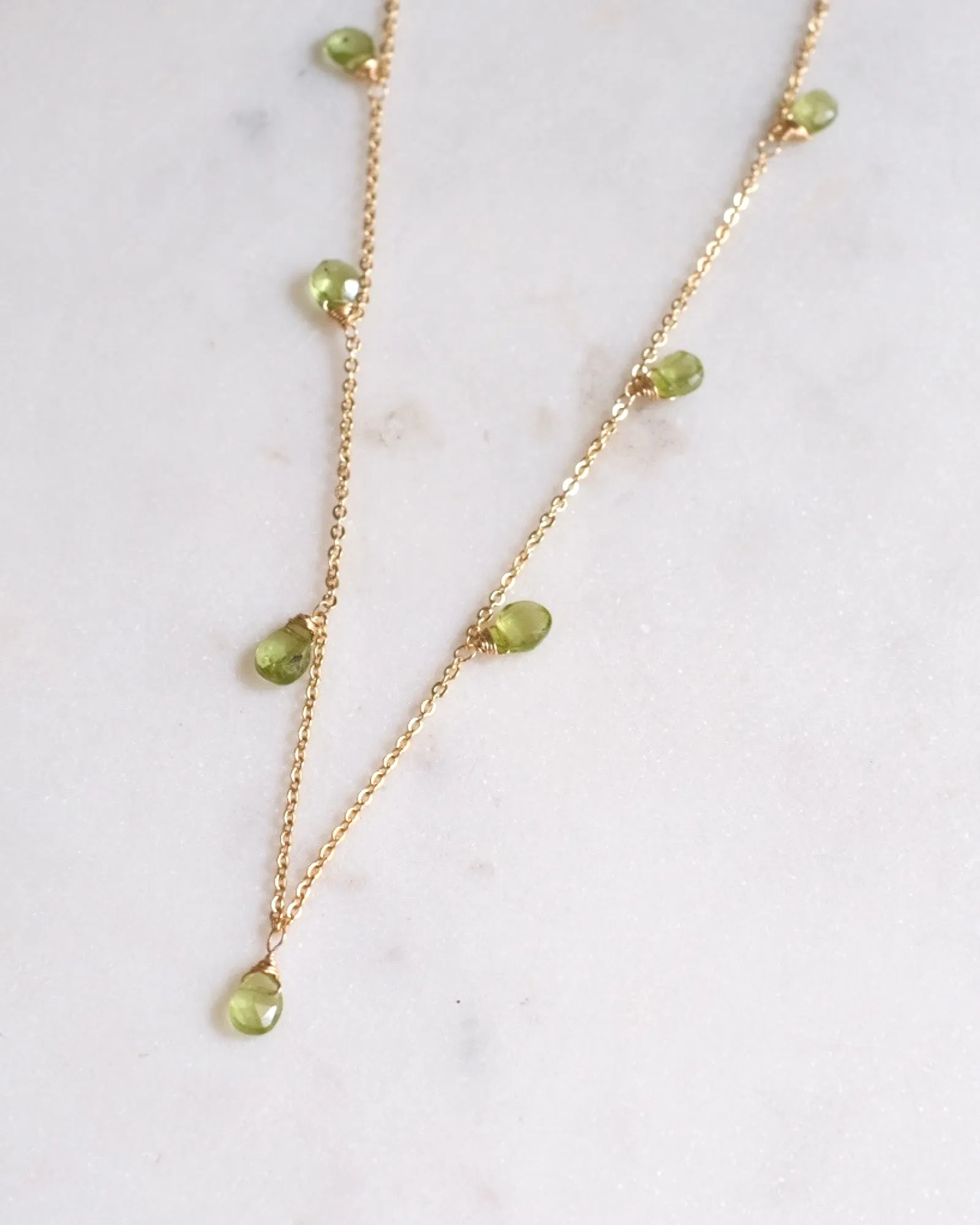Peridot Princess Necklace