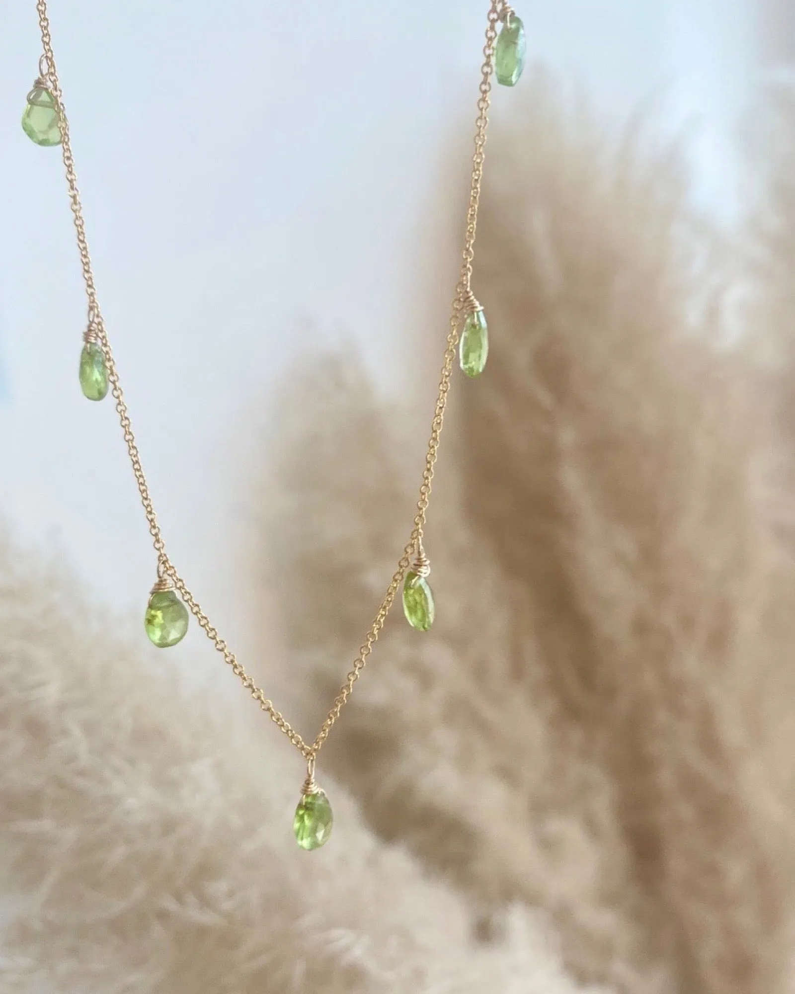 Peridot Princess Necklace
