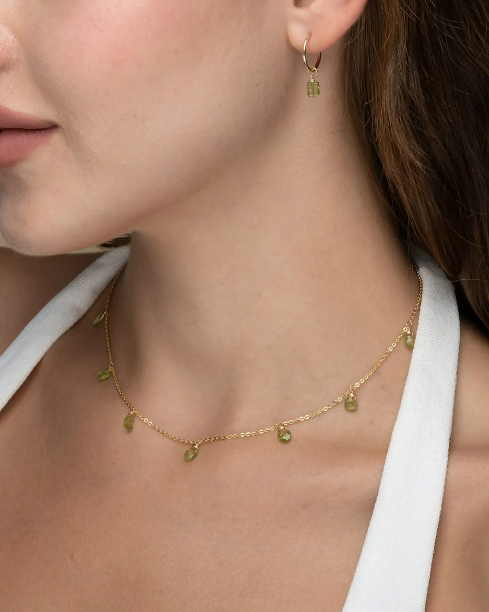 Peridot Princess Necklace