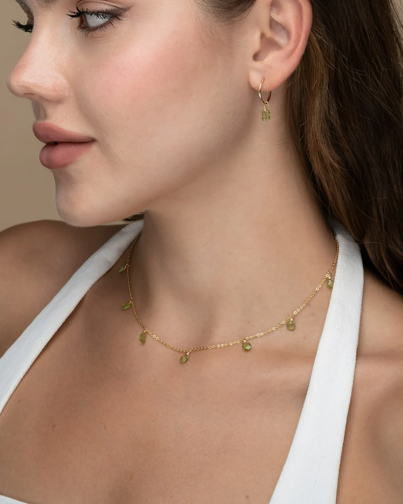 Peridot Princess Necklace
