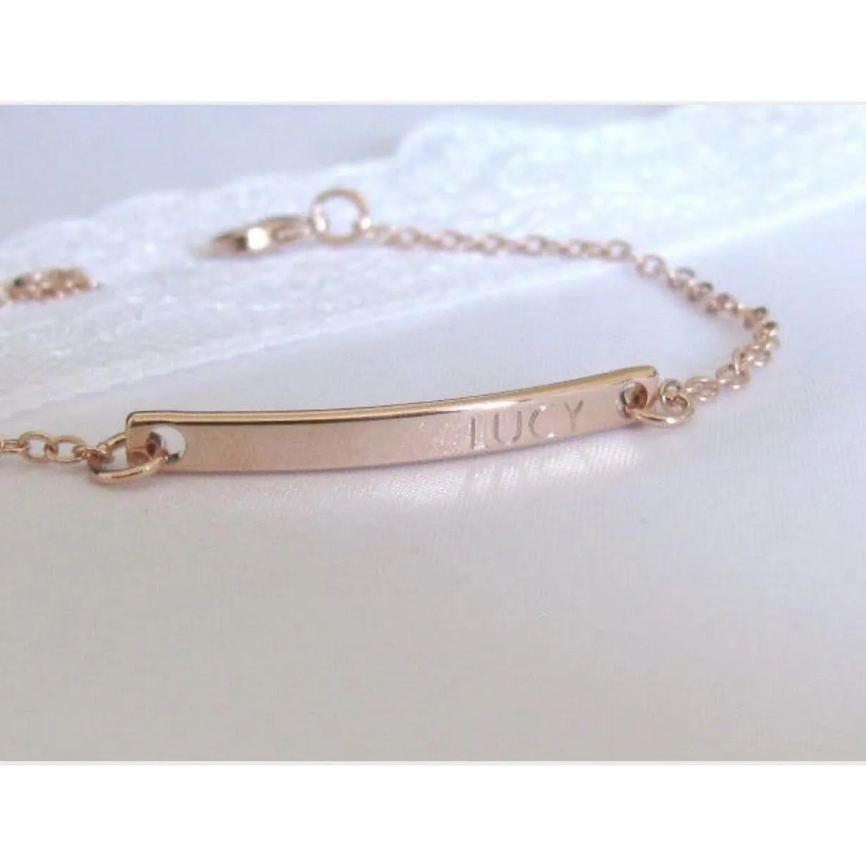 Personalised Bar Bracelet
