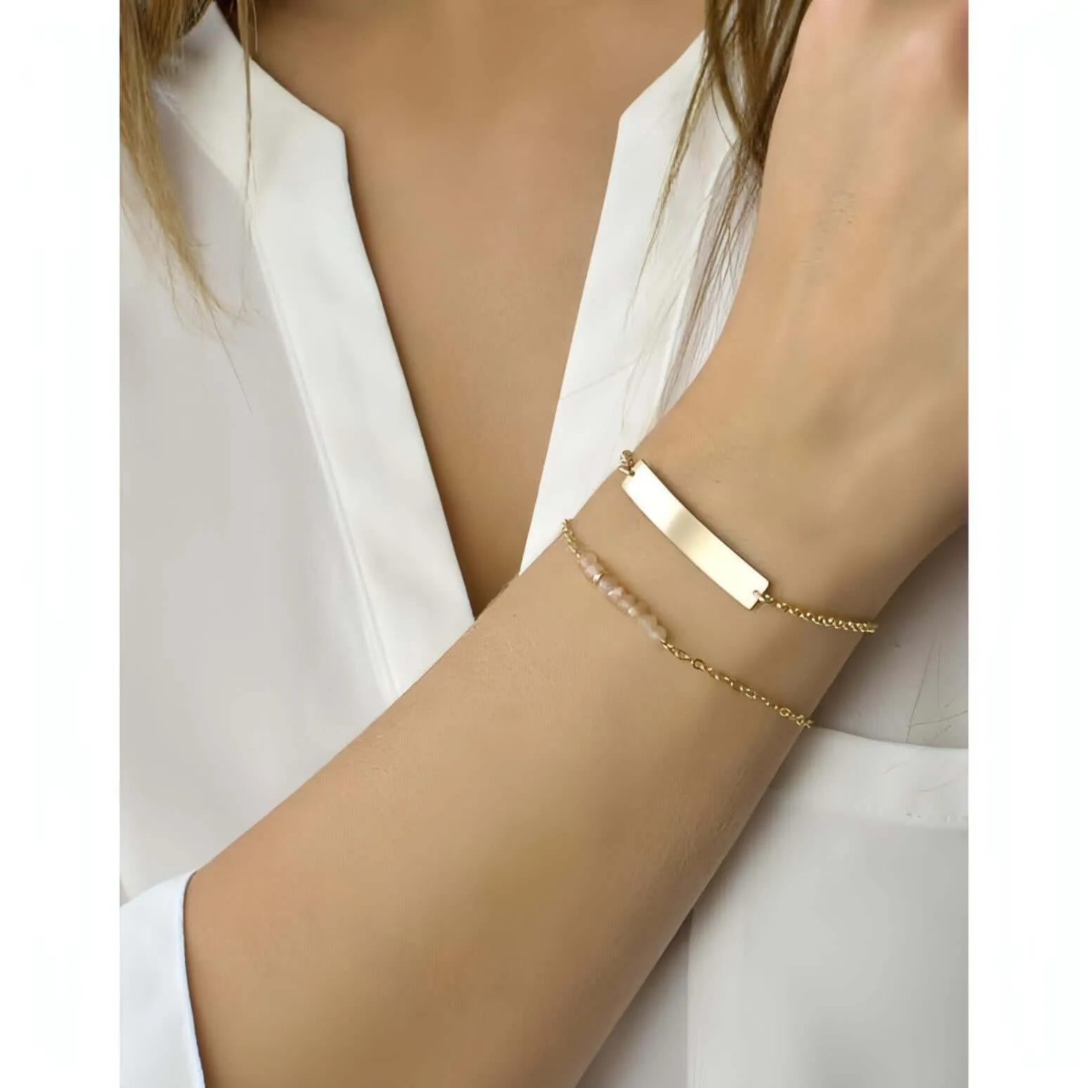 Personalised Bar Bracelet
