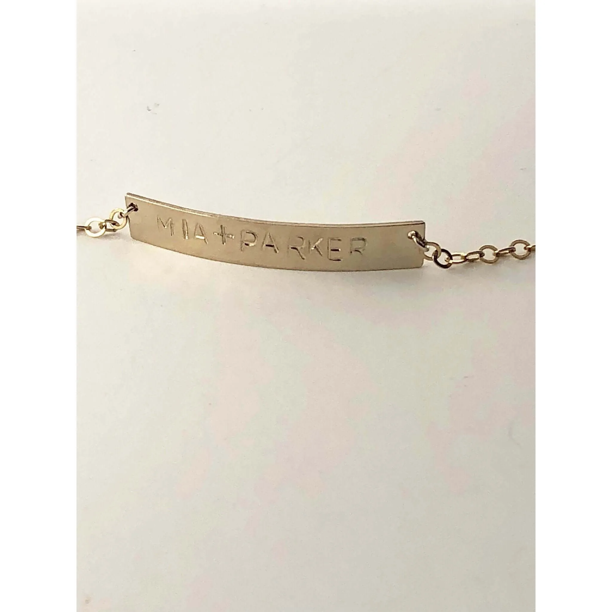 Personalised Bar Bracelet