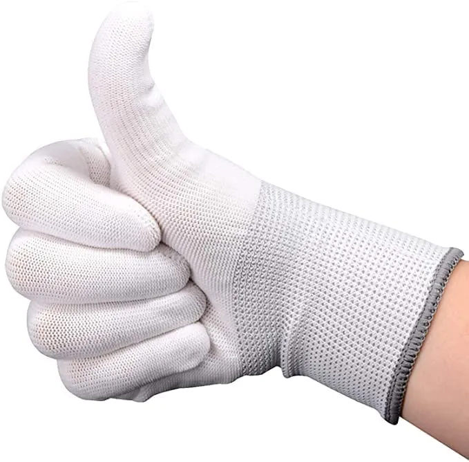 Polyster hand gloves