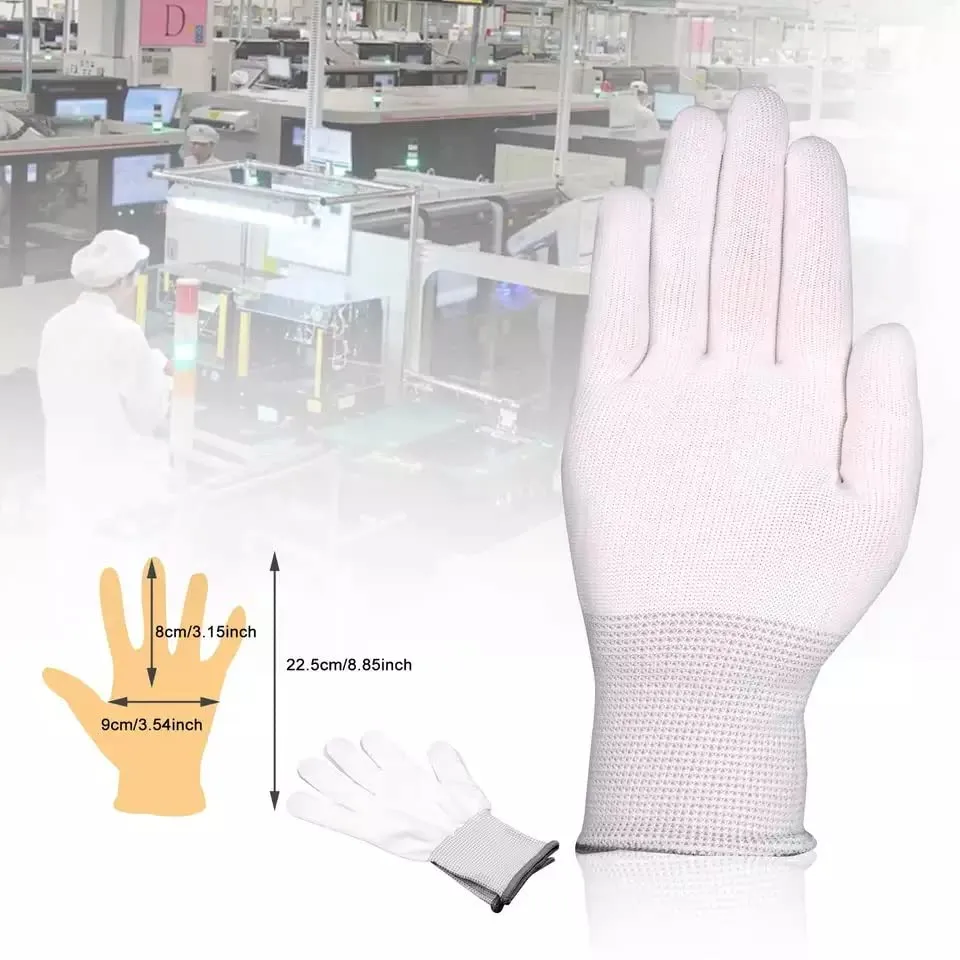 Polyster hand gloves