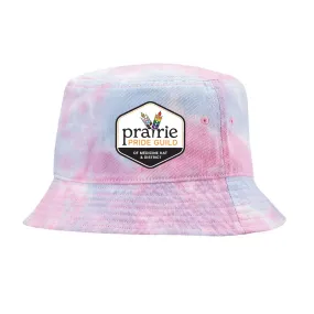Prairie Pride Guild Logo Tie Dye Bucket Hat (PPGT006-2050)