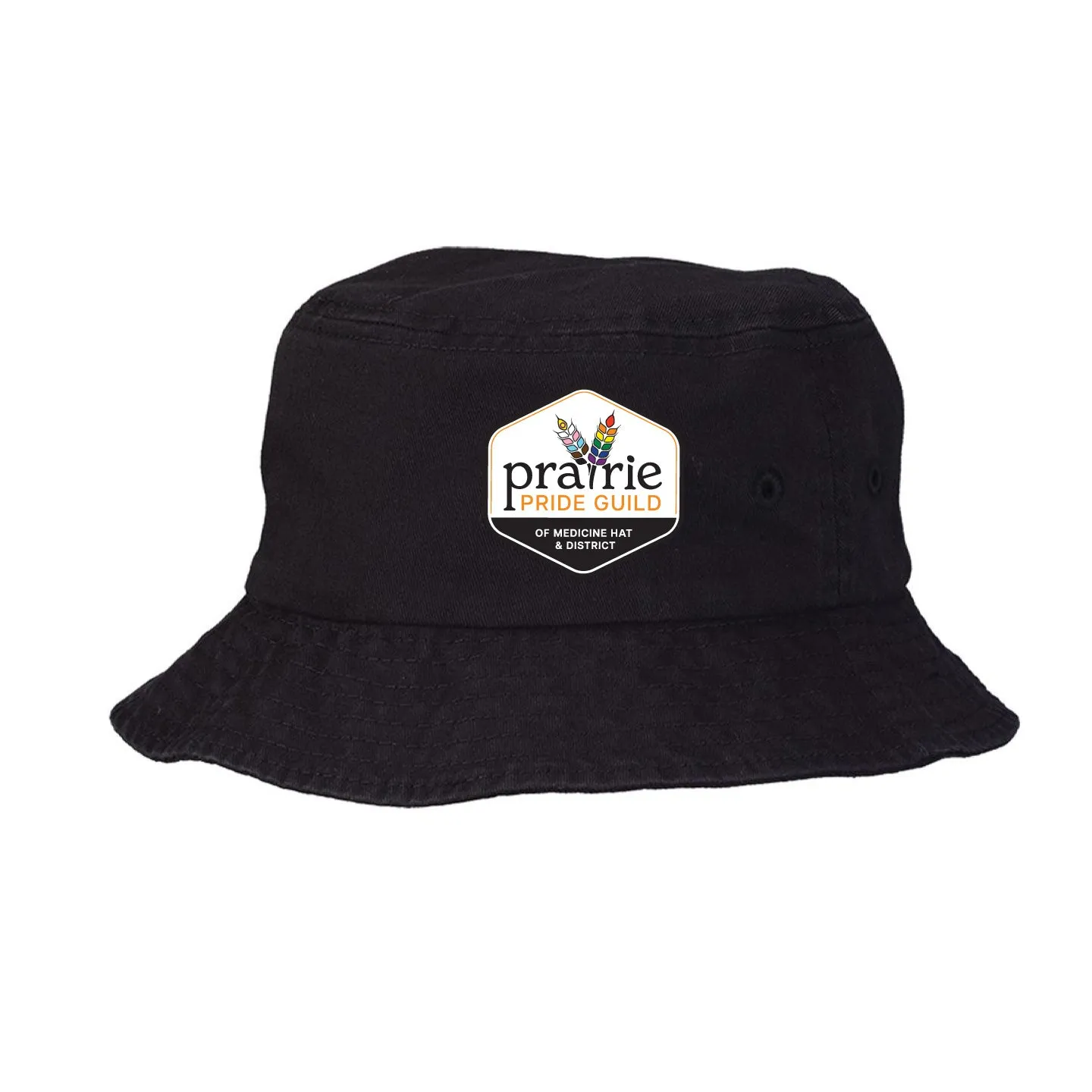 Prairie Pride Guild Logo Tie Dye Bucket Hat (PPGT006-2050)