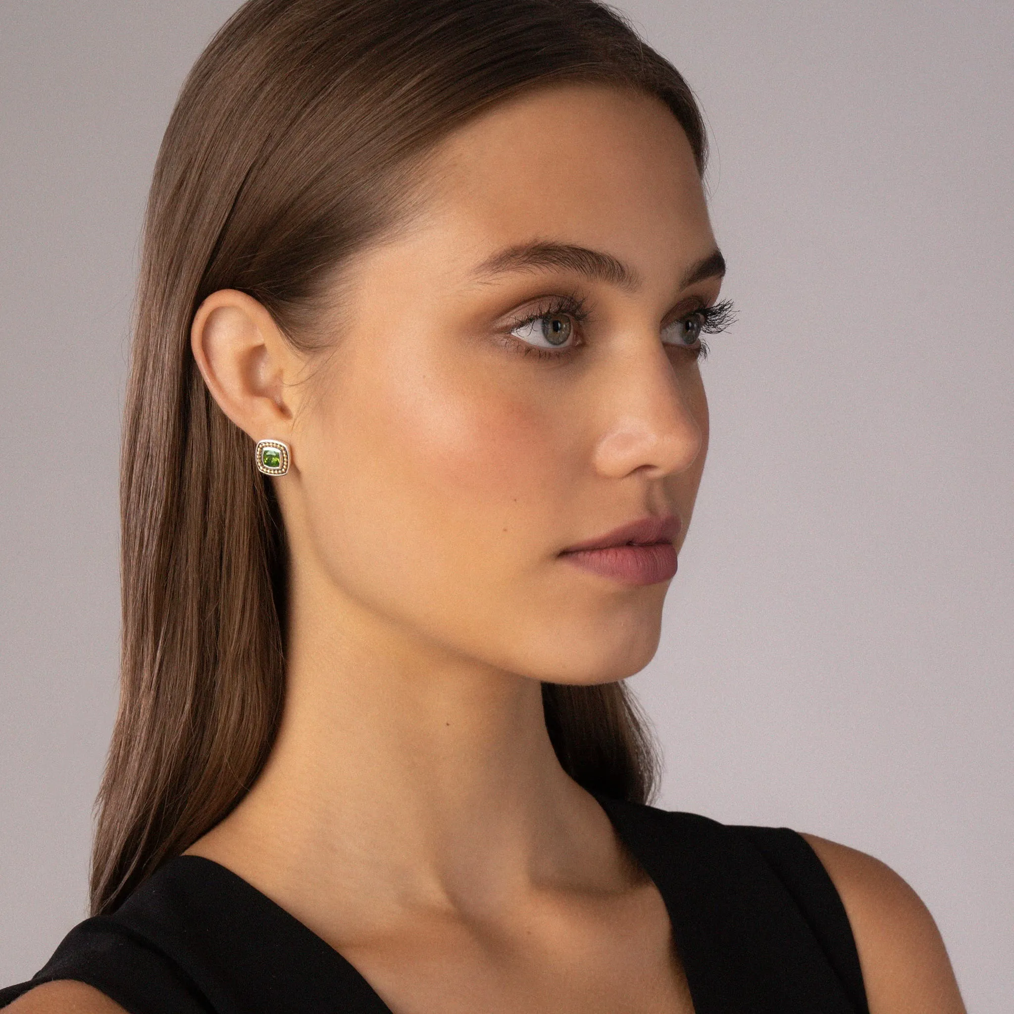 Rittenhouse Peridot Stud Earrings