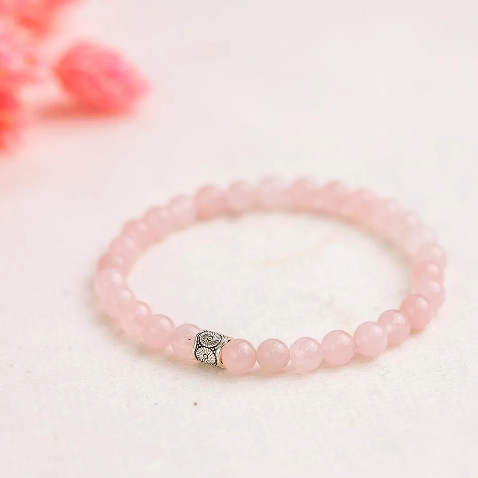 Rose Quartz Bracelet - Ayana Collection
