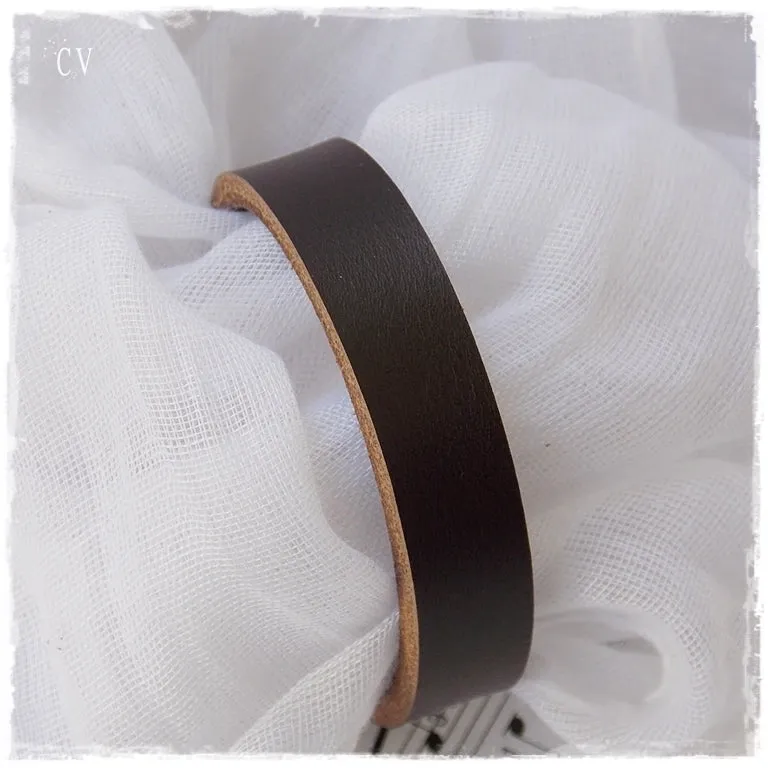Rustic Men's Leather Bracelet