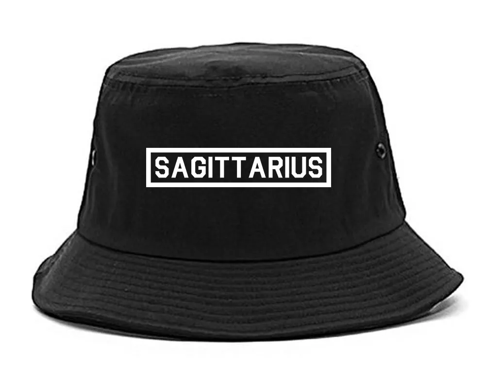 Sagittarius Horoscope Sign Mens Bucket Hat