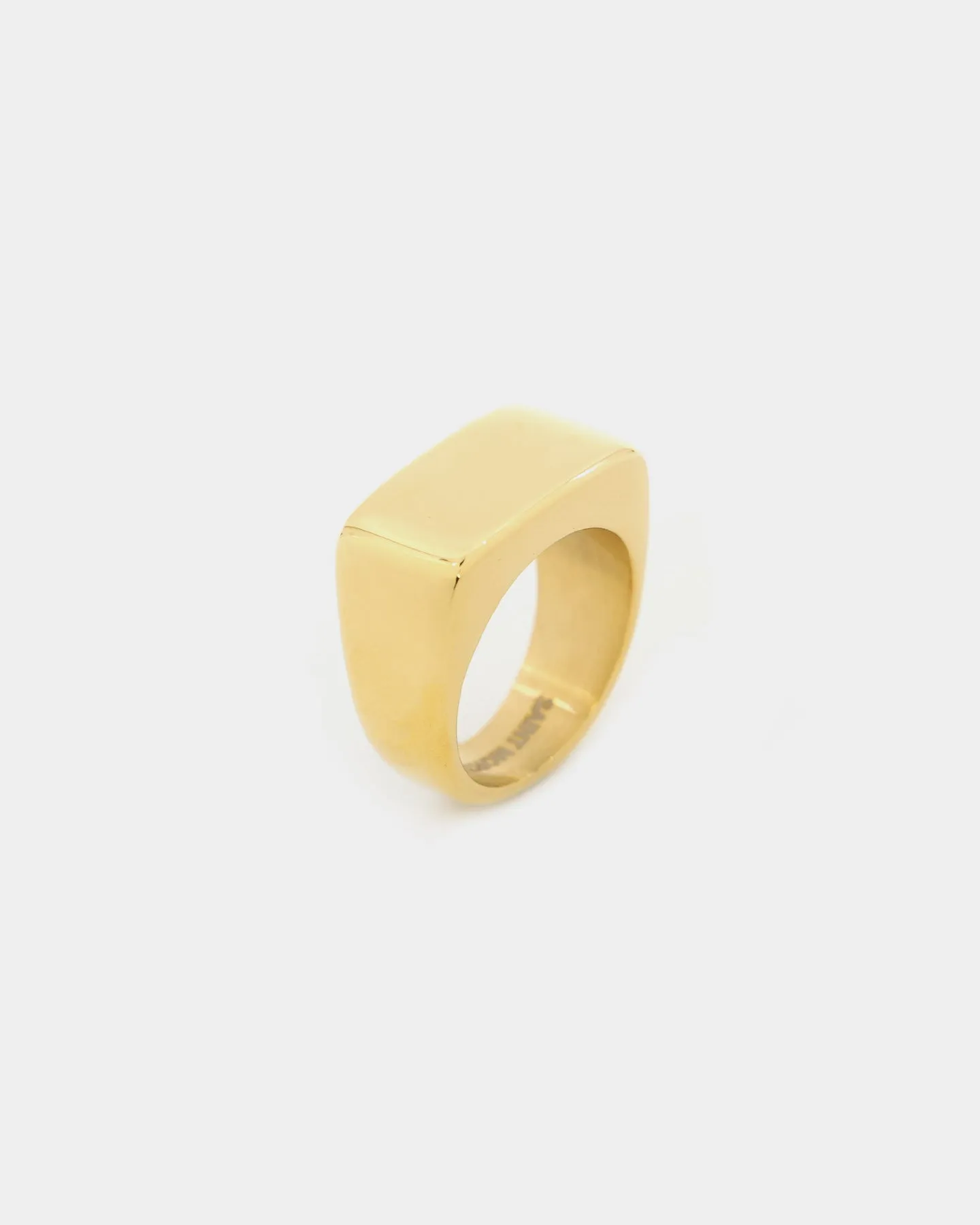 Saint Morta Signet Ring Gold