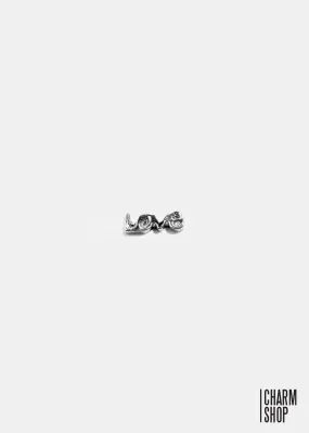 Scripted Love Locket Charm