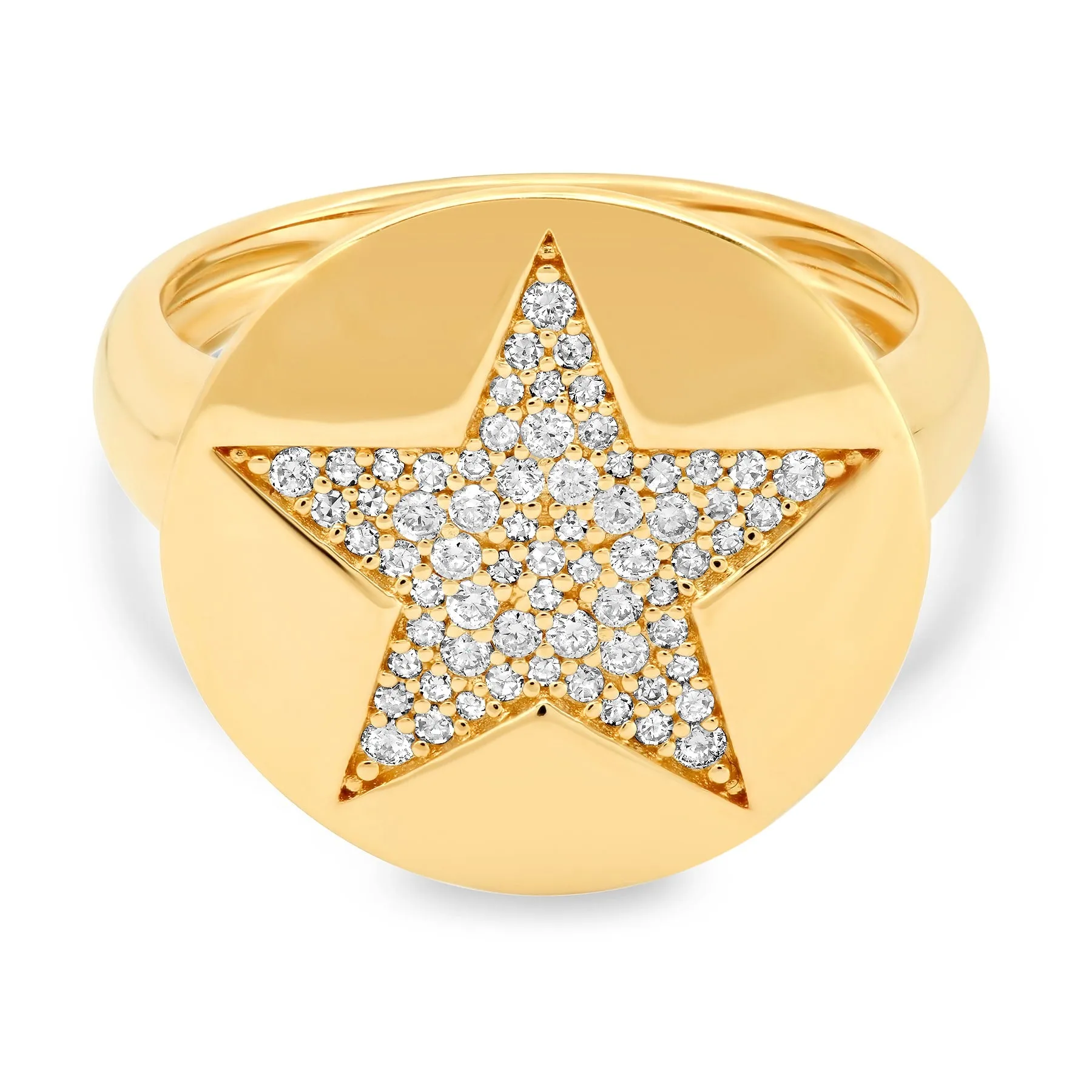 SIGNET RING, STAR