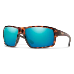 Smith Hookshot Tortoise Frame - ChromaPop Polarized Opal Mirror Lens - Polarized Sunglasses