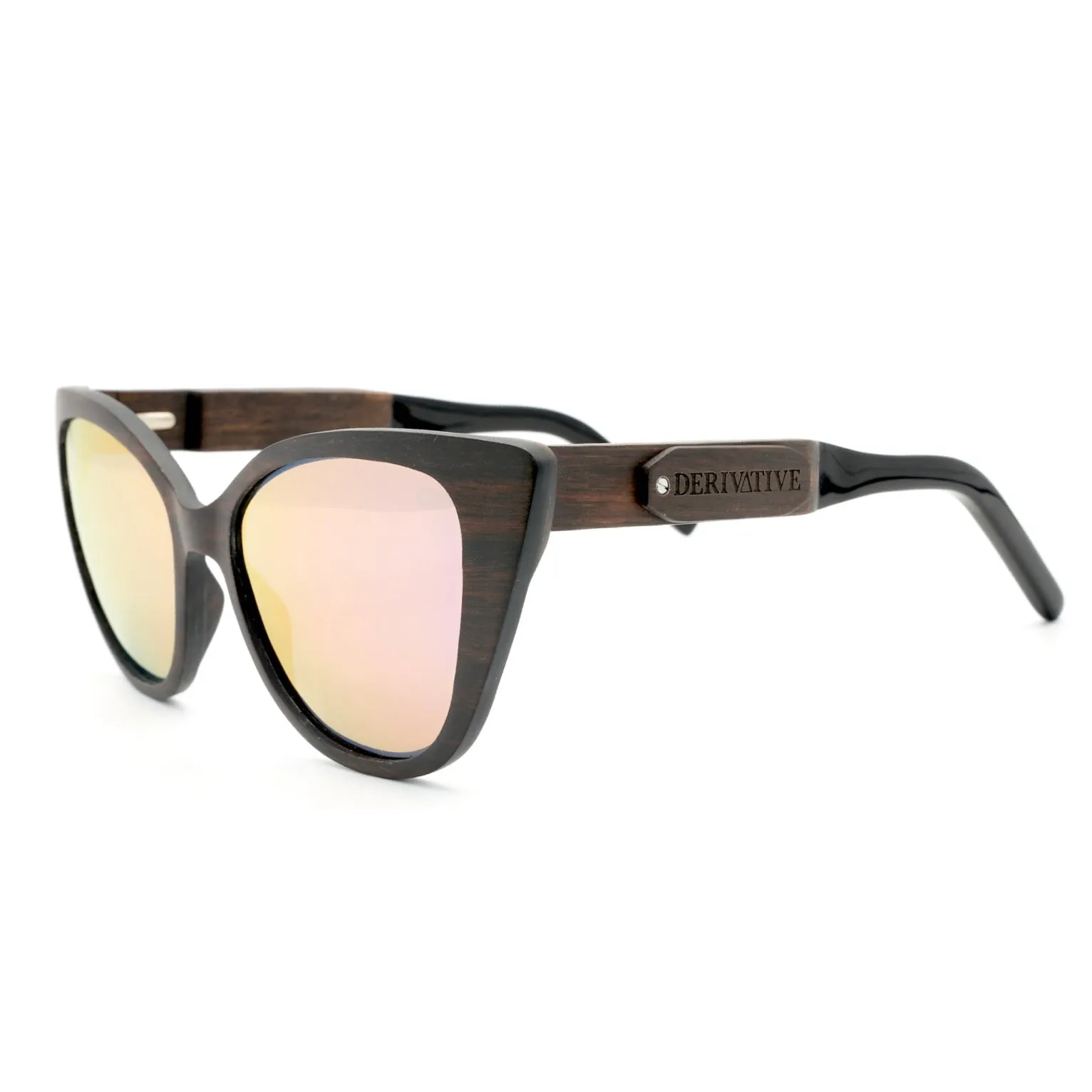 Smokable Pipe Sunglasses // Pink Cat Eye