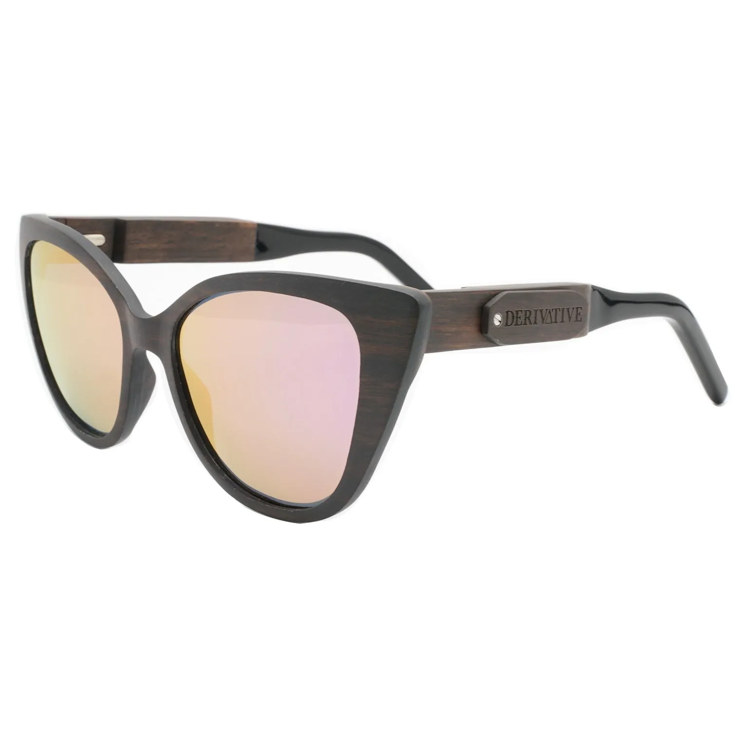 Smokable Pipe Sunglasses // Pink Cat Eye