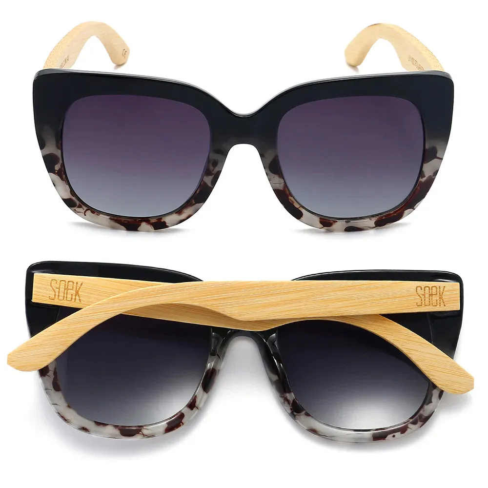 Soek Sunglasses - Riviera Black/Ivory