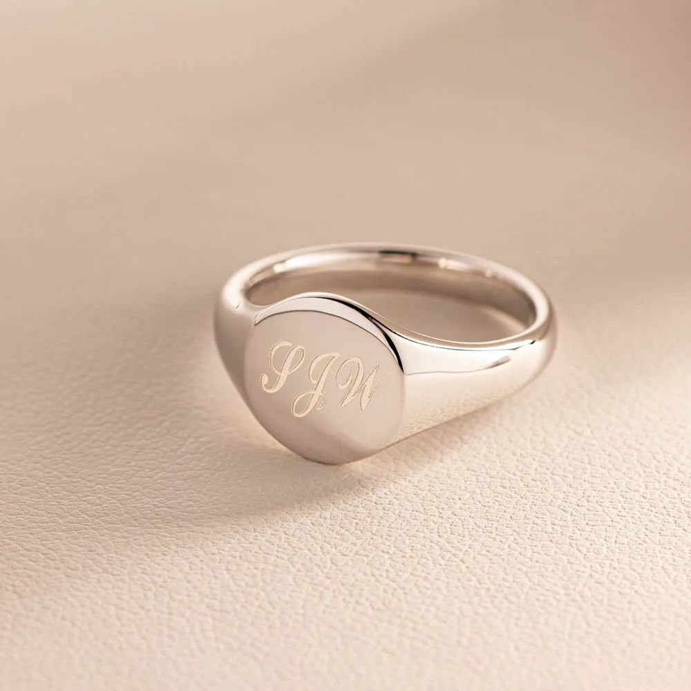 Sterling Silver Classic Signet Ring