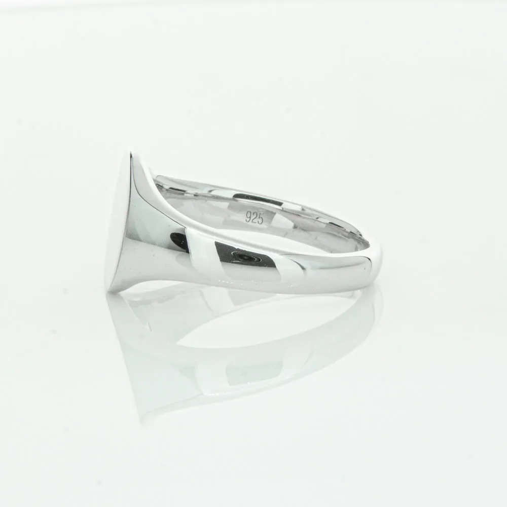Sterling Silver Classic Signet Ring