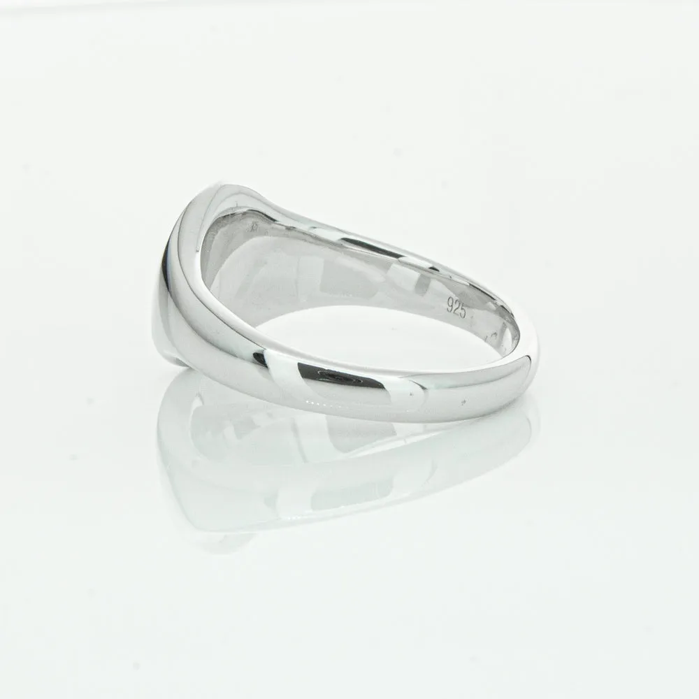 Sterling Silver Classic Signet Ring