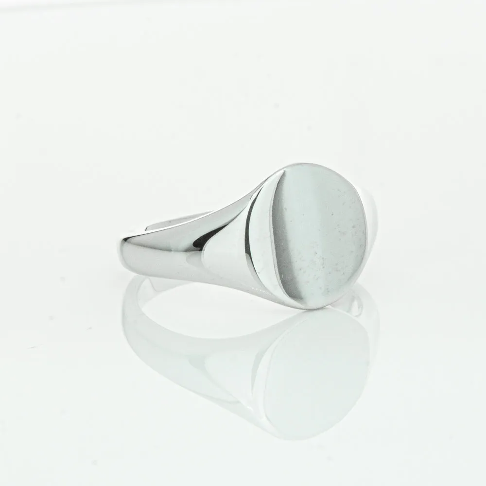 Sterling Silver Classic Signet Ring