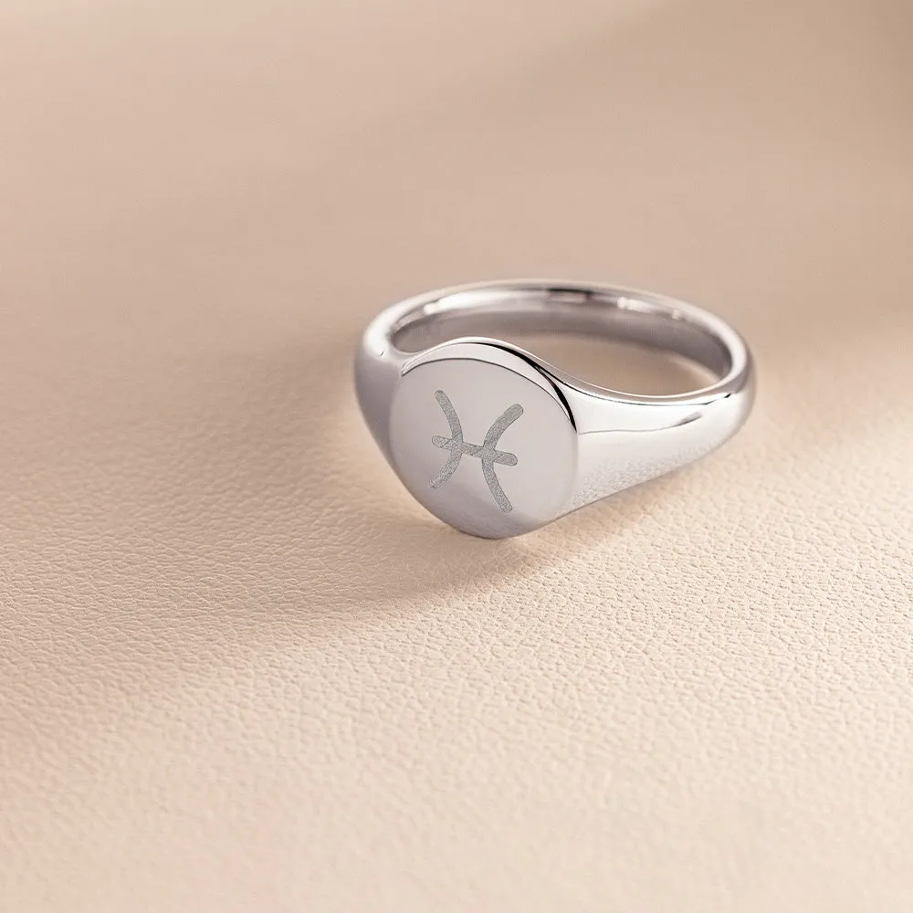 Sterling Silver Classic Signet Ring