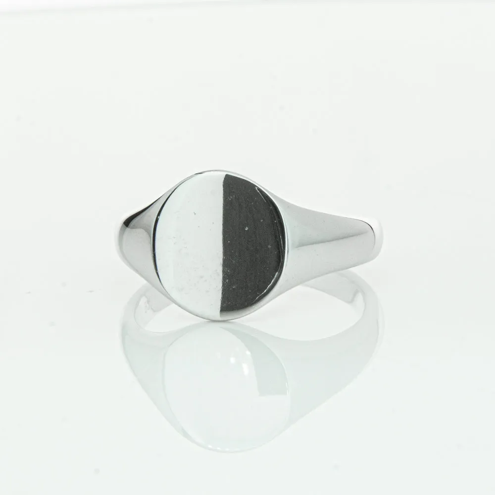 Sterling Silver Classic Signet Ring
