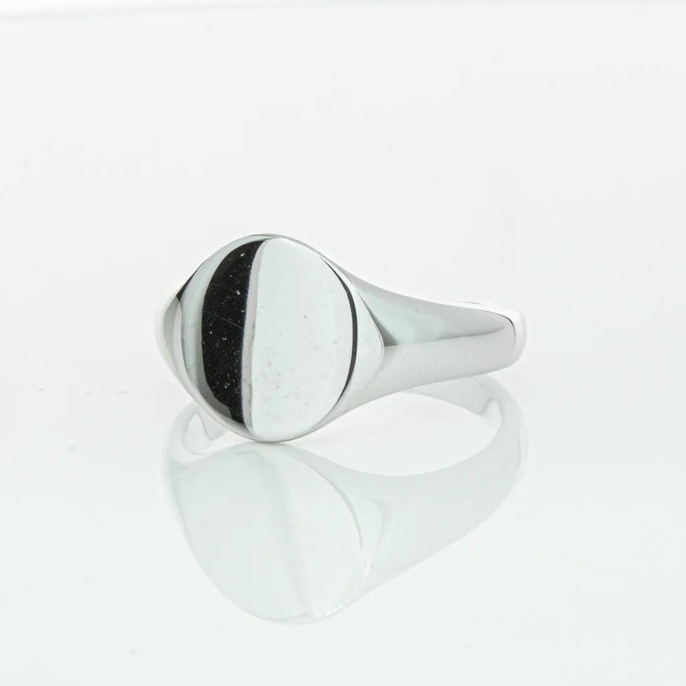 Sterling Silver Classic Signet Ring
