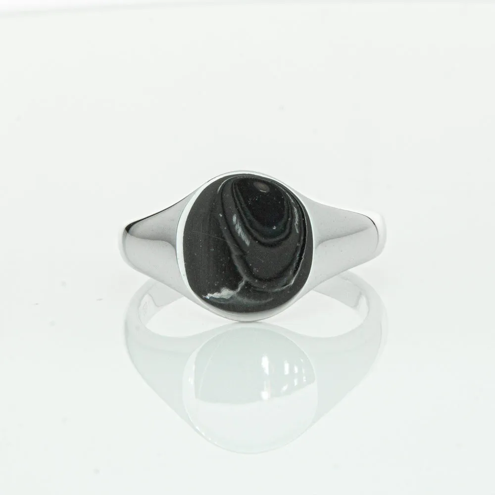Sterling Silver Classic Signet Ring