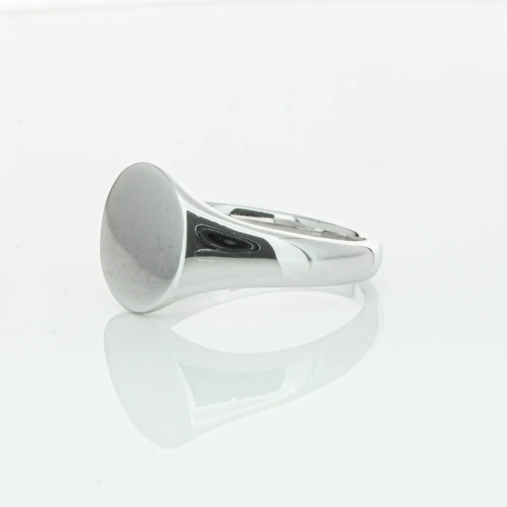 Sterling Silver Classic Signet Ring