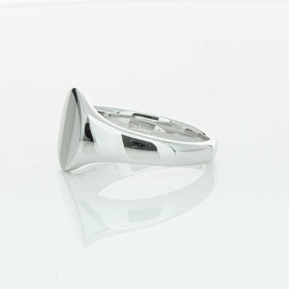Sterling Silver Classic Signet Ring