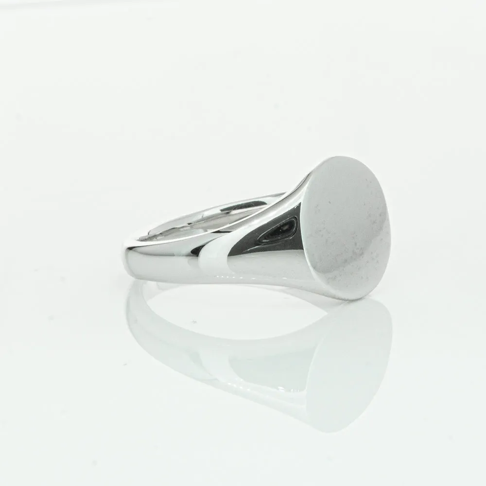Sterling Silver Classic Signet Ring
