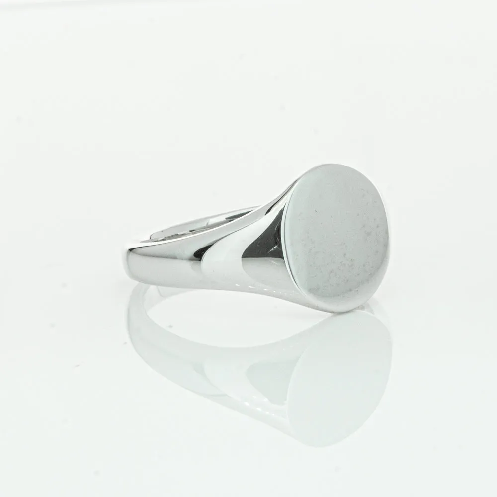Sterling Silver Classic Signet Ring