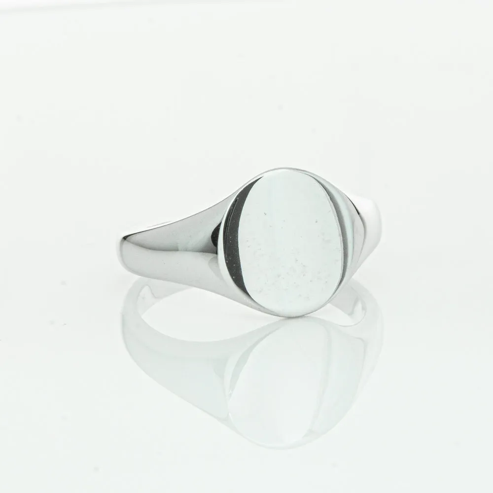 Sterling Silver Classic Signet Ring