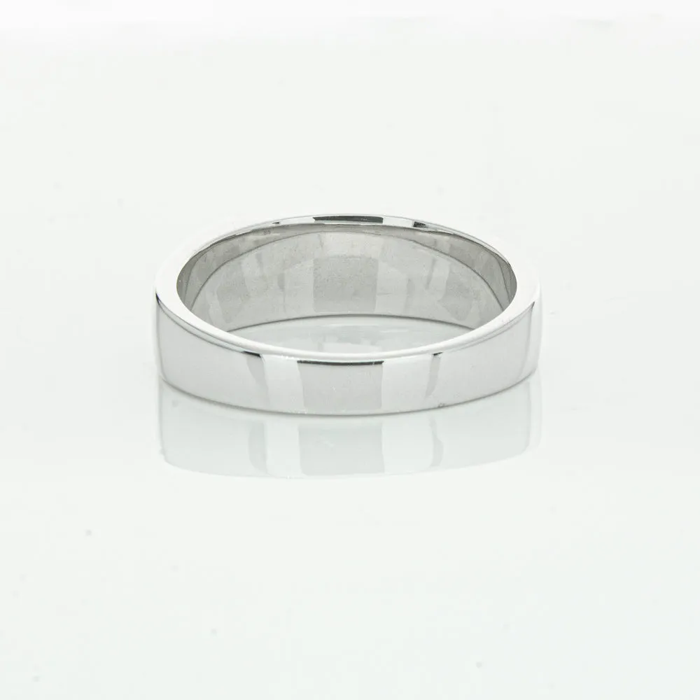 Sterling Silver Rectangular Signet Ring