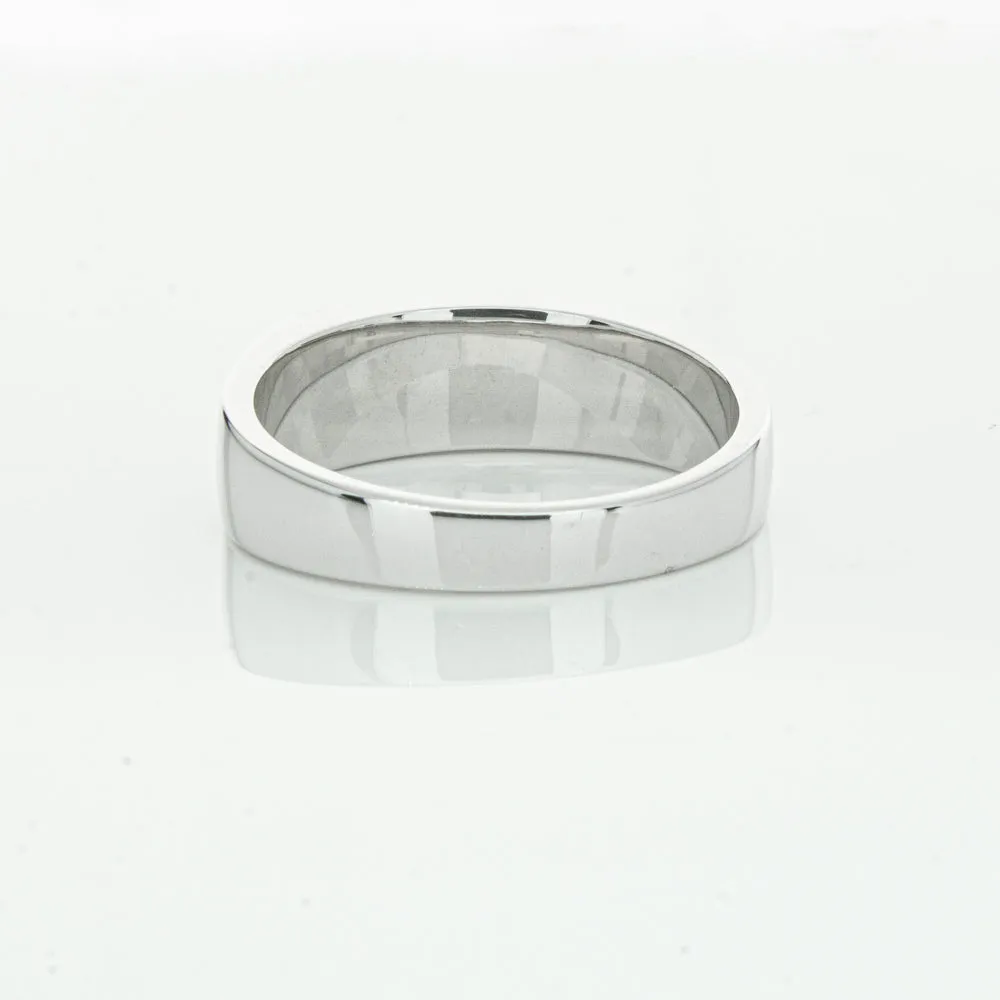 Sterling Silver Rectangular Signet Ring