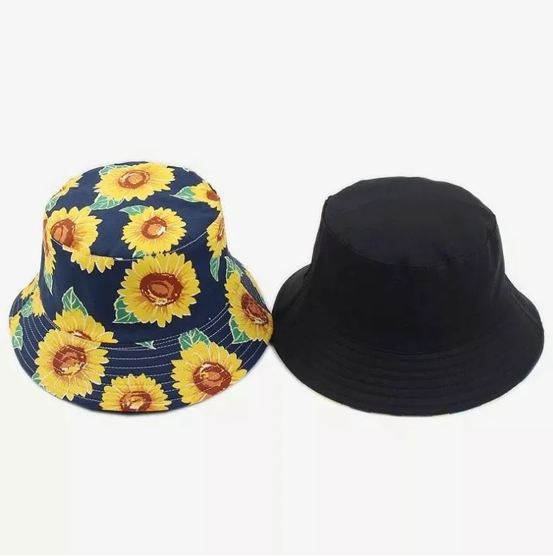 Sunflower reversible bucket hat 🌻💛