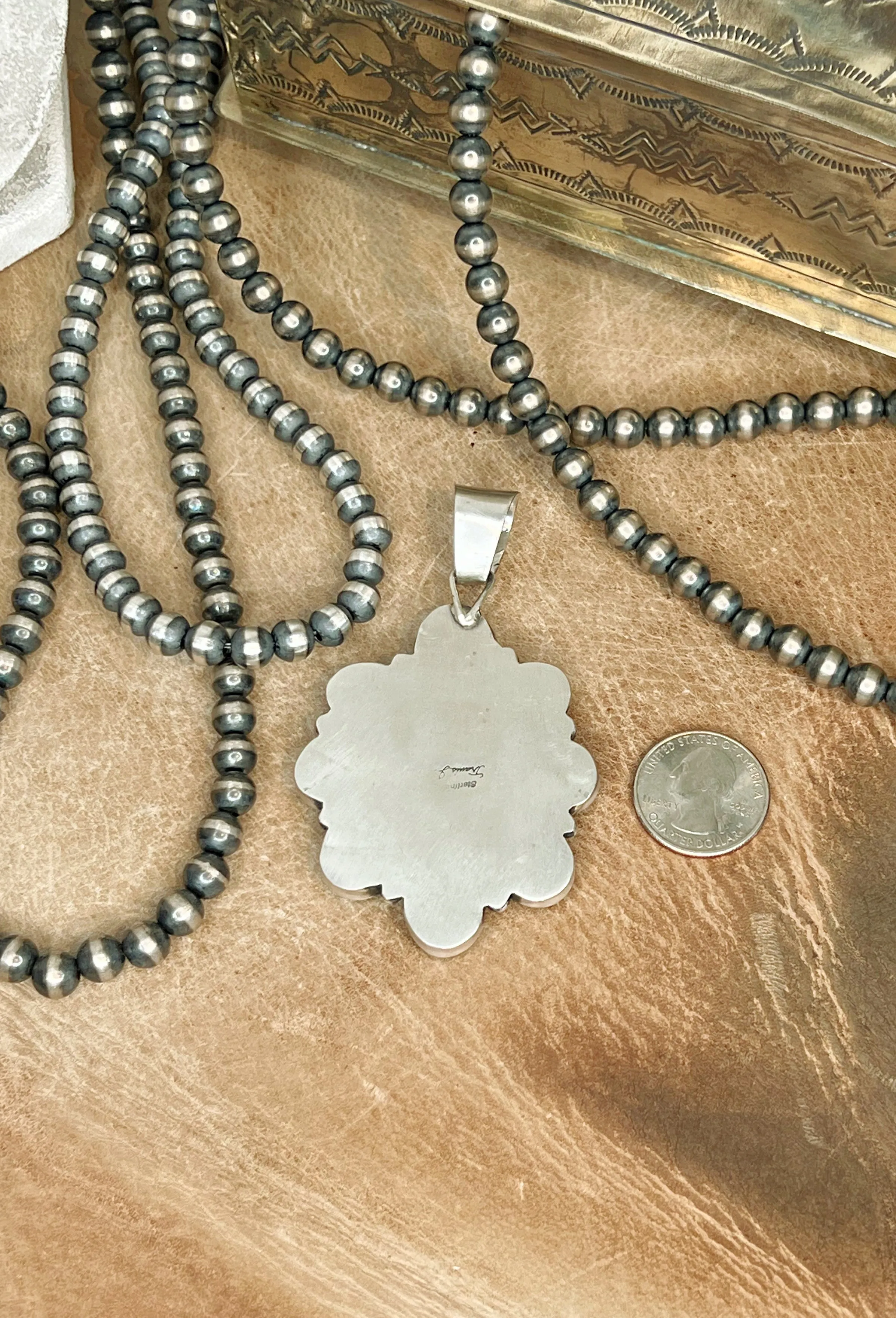 The Blue Ridge Grande Turquoise Pendant