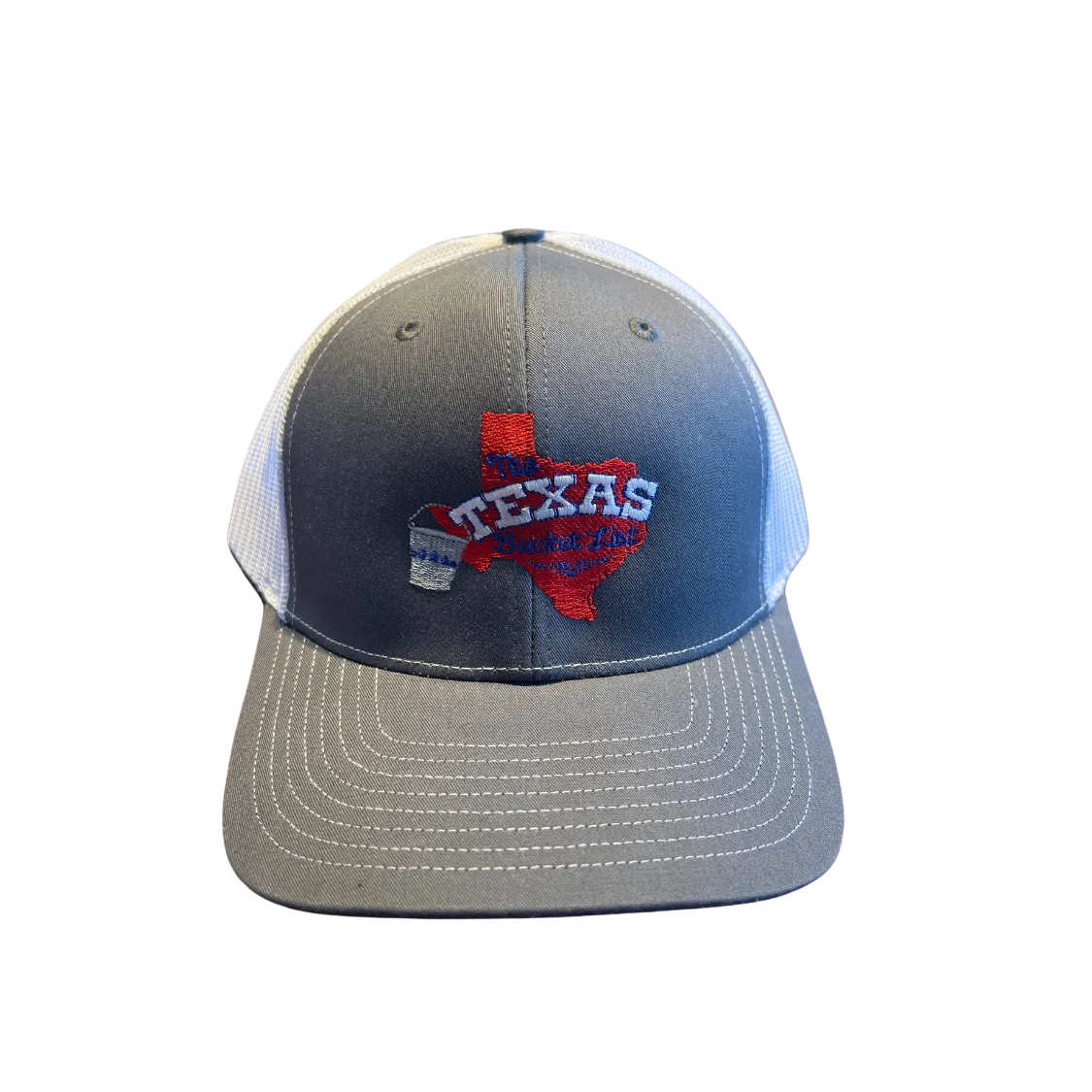 The Texas Bucket List Official Cap - Gray/White